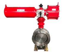 氣動單作用蝶閥