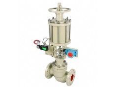 氣動(dòng)帶手動(dòng)截止閥