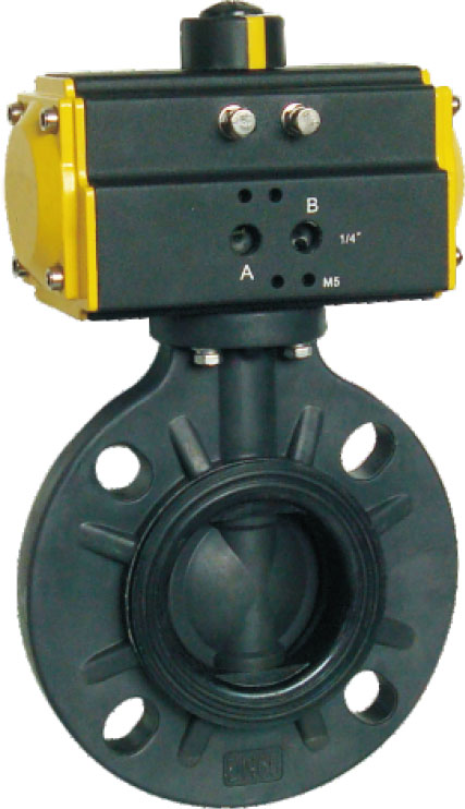 氣動(dòng)PVC蝶閥