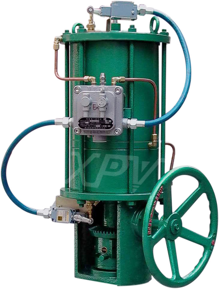 直行程側裝手動氣缸