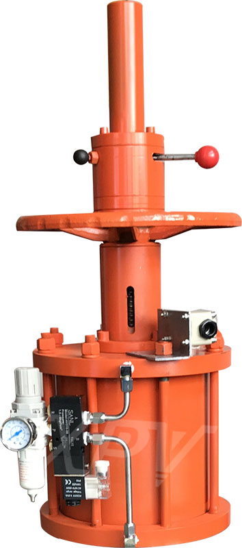 直行程頂裝氣動氣缸